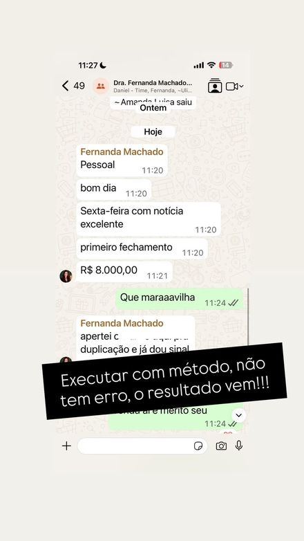 Depoimento de cliente